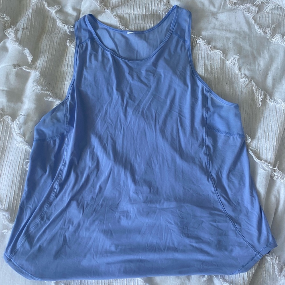 lululemon sculpt tan top 12 periwinkle